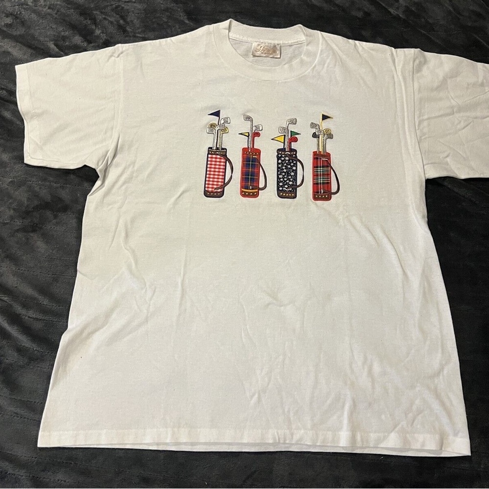 White Graphic Men's T-Shirt